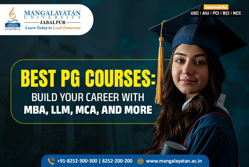 Best Postgraduate Courses Build Your Career with MBA, LLM, MCA, and More