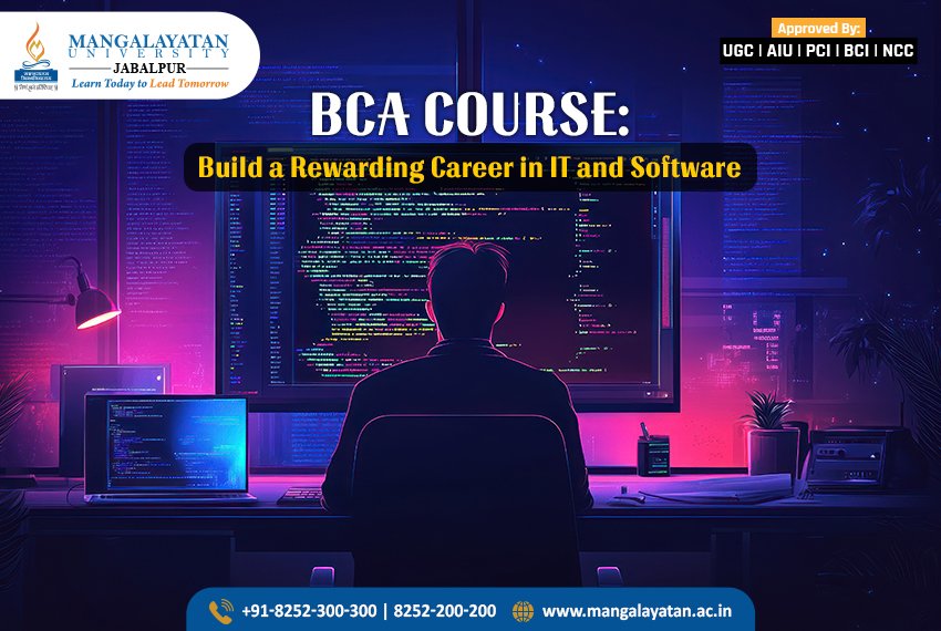 BCA Course Build a Rewarding Career in IT and Software