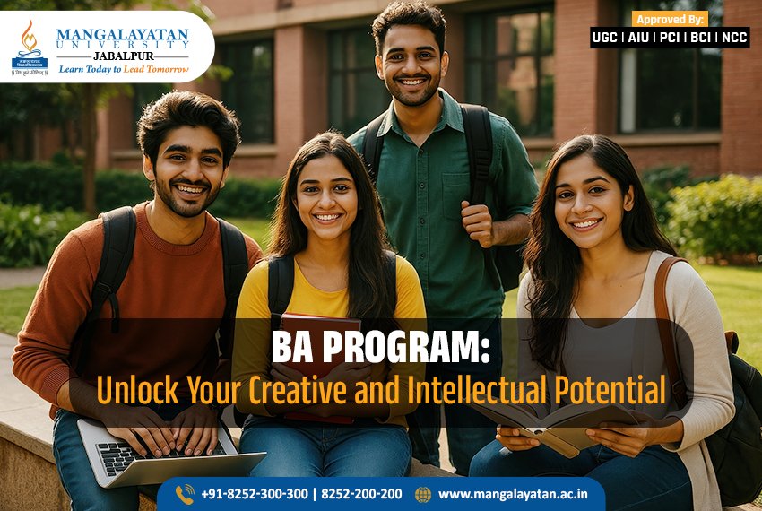 BA Program Unlock Your Creative and Intellectual Potential