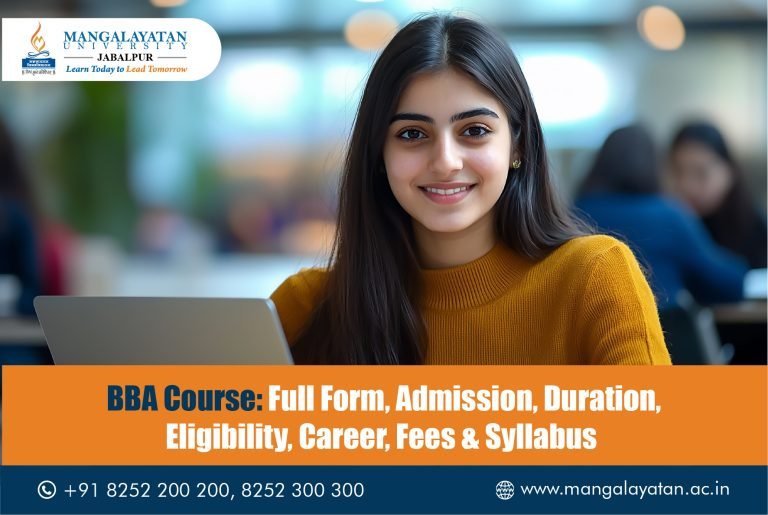 What is BBA Course: Full Form, Admission, Duration, Eligibility, Career, Fees & Syllabus