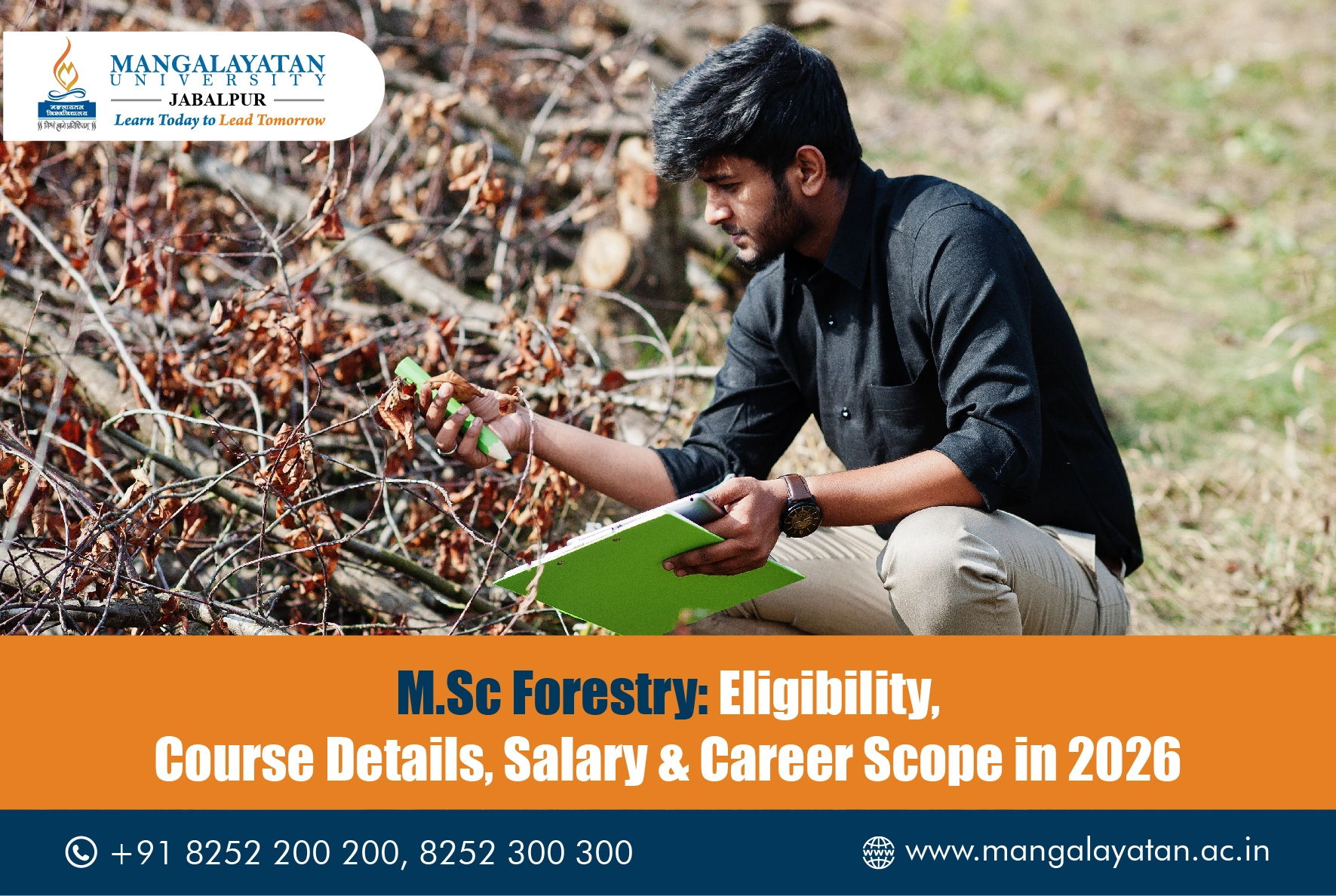 M.Sc. Forestry: Eligibility, Course Details, Salary & Career Scope