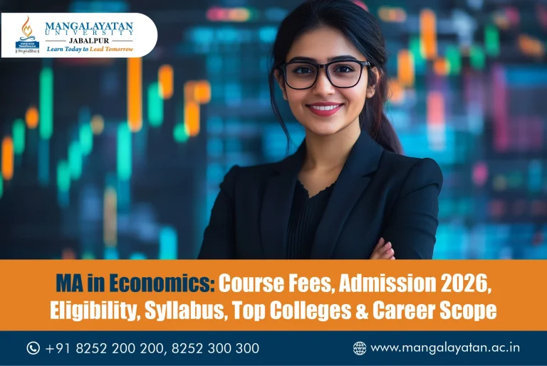 MA in Economics Course Fees, Admission 2026