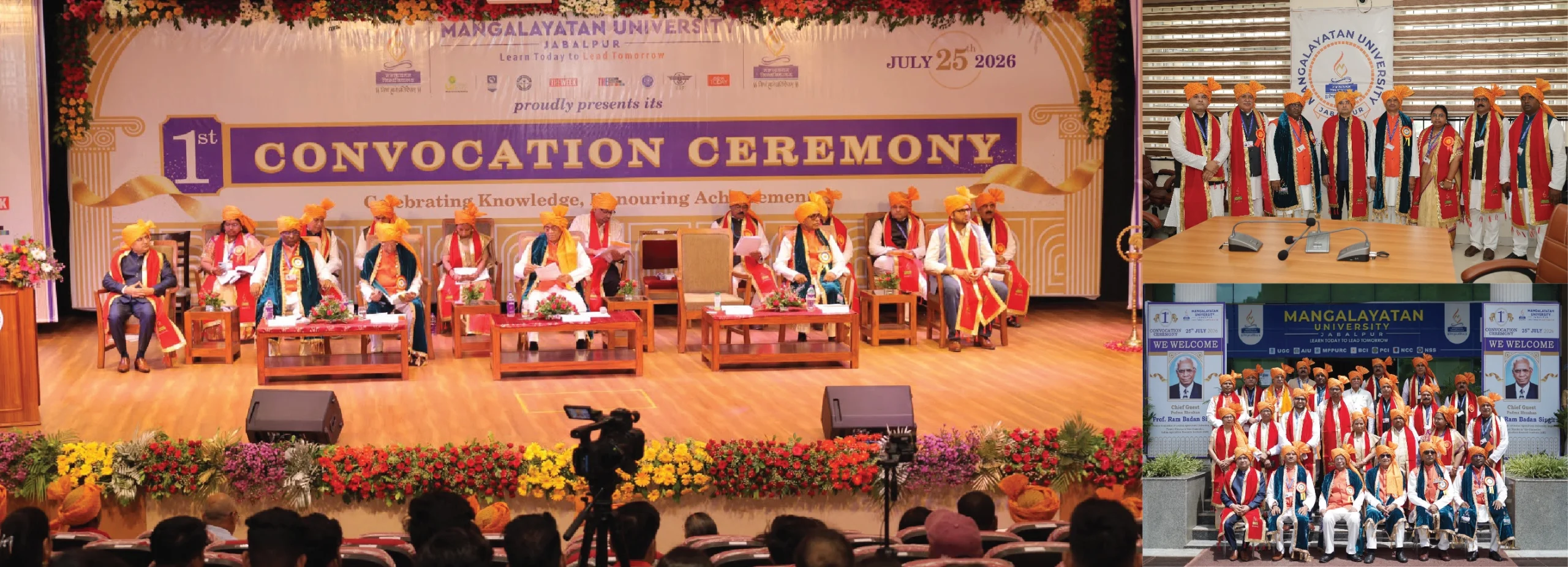 1st convocation mu jabalpur