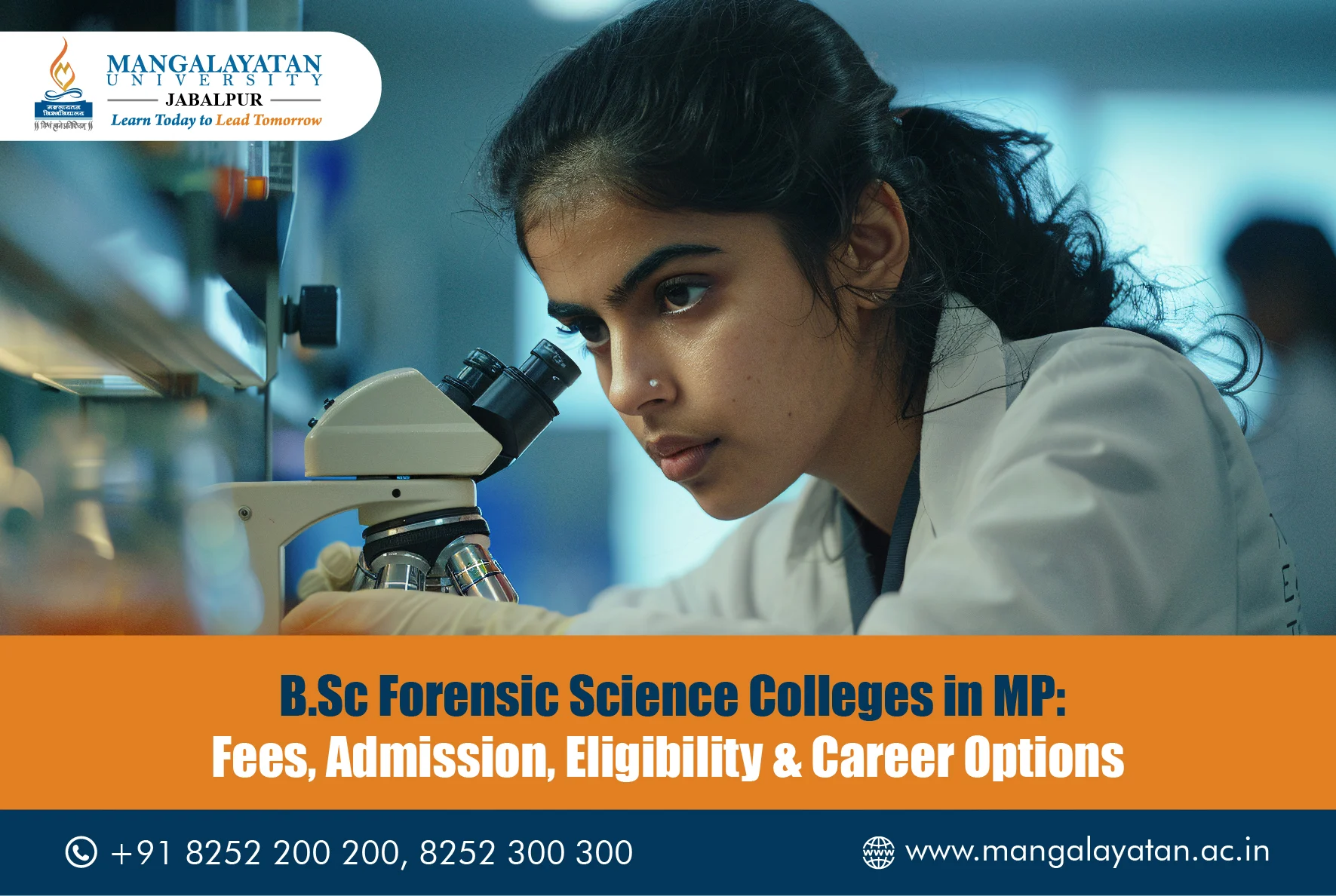 B.Sc. Forensic Science Colleges in MP: Fees, Admission 2026, Eligibility & Career Options