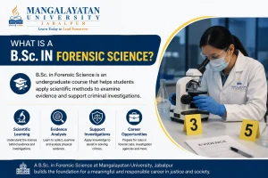 What Is a B.Sc. in Forensic Science
