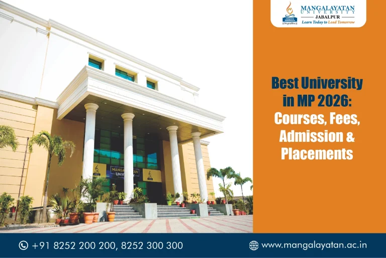 Best University in Madhya Pradesh Courses, Fees, Admission & Placements